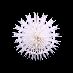 Фант обьемный 20 см белый